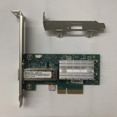 Mellanox MCX311A-XCAT CX311A ConnectX-3 EN 10G Ethernet 10GbE SFP Network Card - Image 1 of 4