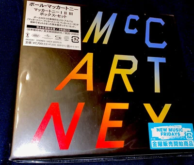 MCCARTNEY I, II, III New JAPAN Ltd 3 SHM-CD BOX SET w PHOTO PRINTS *US SELLER* - Image 1 of 4