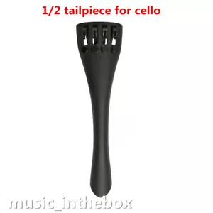 Brand New 1/2 Black Carbon fiber Cello Tailpiece / Free shipping - Picture 1 of 2