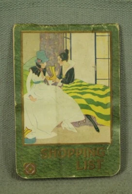 Lista de compras Zapatos Cruz Roja The Krohn Fechheimer co antiguos vintage antiguos Foto 1 de 4