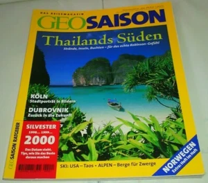 Geo Saison 1/1999 Thailands Süden. Themen s. Foto Ohne Extra Heft! - Bild 1 von 1