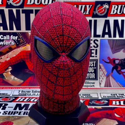 The Amazing Spiderman 1 Casco de Alta Calidad Halloween Juegos con disfraces Máscara Disfraz Accesorios Foto 1 de 4