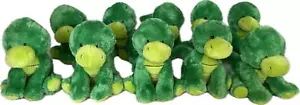 Keel Plush GREEN DRAGON x 10 - Party Toys, Wholesale - NEW - Picture 1 of 2