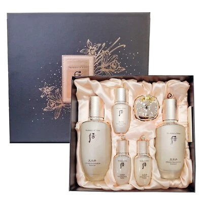 The Whoo Cheonyuldan Hwayul Ultimate Rejuvenating Skincare Duo Set K-Beauty - Imagem 1 de 4