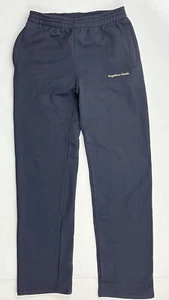 Siegelman Stable Sweatpants Navy Blue Heavy Organic  Cotton USA Size Large - Picture 1 of 12