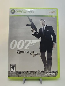 James Bond 007: Quantum of Solace (Microsoft Xbox 360 2008) en caja con manual, probado - Imagen 1 de 2