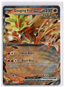 Pokemon TCG Gouging Fire ex 038/162 Temporal Forces Double Rare - Picture 1 of 1