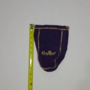 Crown Royal Purple Cloth Bag 9in - Picture 1 of 3
