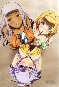 Heavy Object Milinda Lendy Frolaytia Active Raid Rin Asami ANIME CLIPPING POSTER - Picture 1 of 2