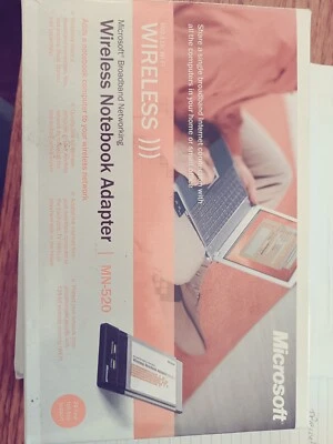 microsoft Wireless - Notebook Adapter MN-520 Used - Image 1 of 2