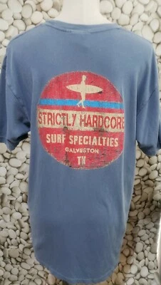 Camisa Coastal Classics Talla Grande Azul Estrictamente Hardcore Surf Galveston Y2k Foto 1 de 4
