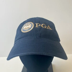 PGA Golf Cap Mütze Erwachsene verstellbar Hakenschlaufe marineblau Baumwolle leicht Ouray - Bild 1 von 9