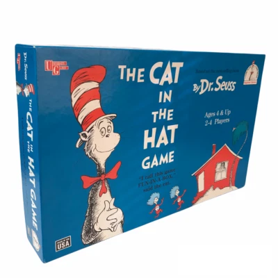 The Cat In The Hat Game Dr Seuss By University Games Vintage 1996 Fun In A Box - Image 1 of 4