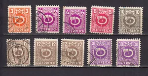 Autriche 1945 10 timbres oblitérés /TE5194 - Imagen 1 de 1
