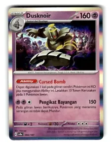 Pokemon Festival Terastal EX Evoluzioni Prismatiche Dusknoir 066/187 Holo - Foto 1 di 4