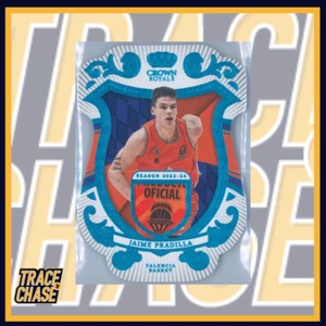 2023-24 Panini Crown Royale Euroleague BK Jaime Pradilla COA Super Prime 1/1 - Picture 1 of 3