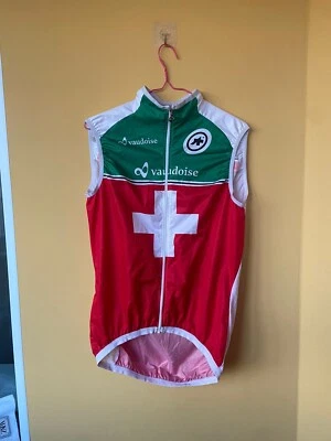 Assos Swiss Pro Tour Team Cycling Jersey vest gilet size L - Image 1 of 4
