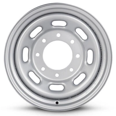 New Wheel For 2000-2005 Ford Excursion 16 Inch 16x7" Painted Silver Steel Rim - Image 1 of 4