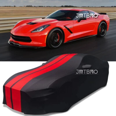 Cubierta de auto interior elástica satinada a prueba de polvo para Chevrolet Corvette Z06 ZR1 Foto 1 de 4