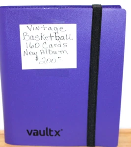Vintage Basketball (160) Cards in New Album - Picture 1 of 7
