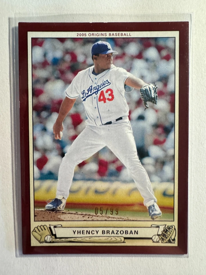 K235,529 - 2005 Origins Red #187 Yhency Brazoban YS #/99 - Image 1 of 1