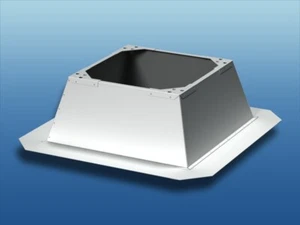 Zócalo de techo plano RKVI ventilador de techo aislado - Imagen 1 de 2