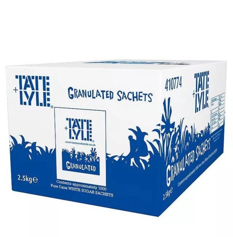Tate & Lyle Sugar Sachets - Pack of 1000