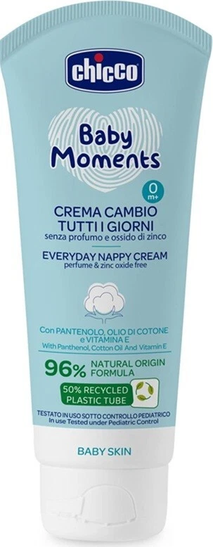 CHICCO BABY MOMENTS CREMA CAMBIO TUTTI I GIORNI  100ML Foto 1 de 1