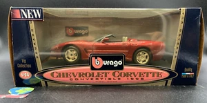 Bburago Chevrolet Corvette 1998, automodello scala 1:24 - 1:25, vintage (1683) - Foto 1 di 6