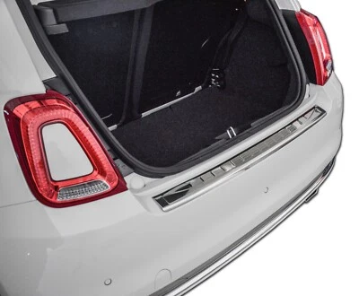 Pare-Chocs Protection De Seuil De Chargement De Coffre Pour Fiat 500C 2007-2015 - Photo 1/4
