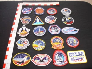 Space Shuttle Patch Collection Set 19 patches in this set vintage - Picture 1 of 9