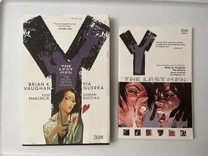 Y: The Last Man Book Deluxe Edition 4 & TPB Vol 9 Vertigo DC Comics 2 Book Lot - Picture 1 of 5