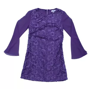 True Decadence Women's Mini Dress UK 12 Purple 100% Polyester - Picture 1 of 4