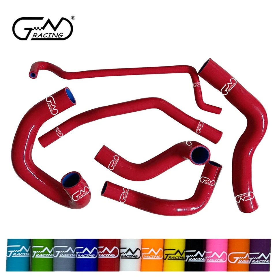 Manguera de radiador de silicona roja Shelby 5,4 para Ford Mustang GT 2005-2006 4,6 L / 05-10 Foto 1 de 4