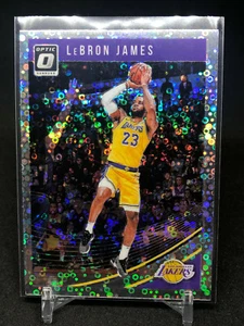2018-19 Donruss Optic Fast Break Disco Prizm #94 LeBron James 1st Lakers Optic - Picture 1 of 5