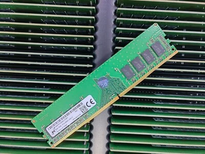 Micron 8GB DDR4 2666 MHz 1Rx8 PC4-21300 MT 8ATF1G64AZ-2G6E1 Desktop DIMM RAM - Image 1 of 4