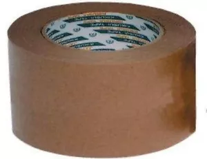 Picture Framing Tape Brown 72mm x 50m Archival Tape Frame Paper Tape - Picture 1 of 2