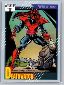 Reloj Deathwatch Impel Marvel Universe II #80 1991 - Imagen 1 de 2
