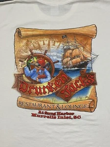 Camiseta gráfica Murrels Inlet South Carolina Drunken Jacks Restaurant para hombre L - Imagen 1 de 17