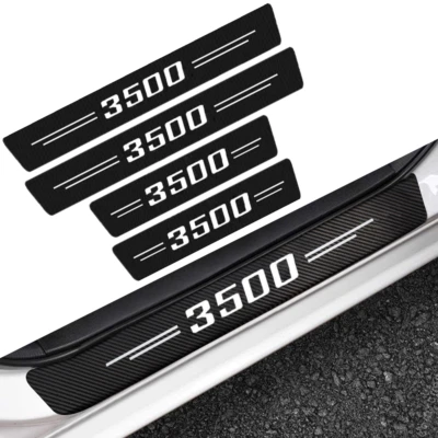 For Dodge Ram 3500 Accessory Truck Cab Door Sill Plate Step Protectors Stickers - Image 1 of 4