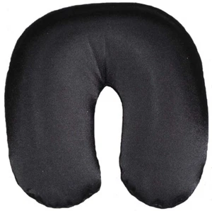 NUEVA Almohada de Viaje Negra iJoy En Forma de Cuello En Forma de U BONITA - Micro Cuentas de Espuma - Imagen 1 de 1