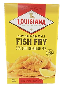 Louisiana Fish Fry New Orleans Style Fish Fry Seafood Breading Mix 22 oz - Picture 1 of 1