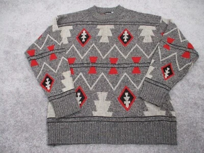 Suéter Vintage Head Sportswear Para Hombre Grande Mezcla de Lana Azteca Geométrico Navajo Defecto Foto 1 de 4