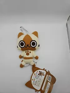 Monster Hunter Airou Felyne Capcom 4" Peluche Gato Bolsa Clip Oldstock Difícil de encontrar - Imagen 1 de 9