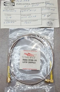 Cable Omni Spectra 917AS8153 de 22"" (pulgadas) de largo con microondas macho SMA OS 26805 - Imagen 1 de 8