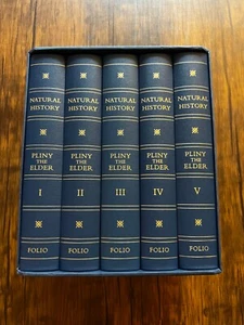 Naturkunde - Plinius - 5 Bände Set - Folio Society - 2012 1. Auflage Erstdruck - Bild 1 von 24