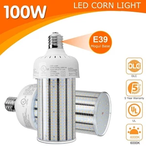 LED Corn Light Bulb 100W E39 Large Base Bulb,6000K Warehouse Industrial Lighting - Picture 1 of 12