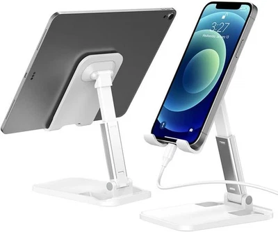 Suporte de mesa ajustável para telefone tablet suporte de mesa suporte de montagem para iPhone iPad - Imagem 1 de 4