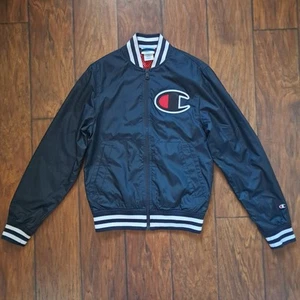 Vintage Champion Bomber Varsity Jacket Men's XS Embroidered Logo - Picture 1 of 8