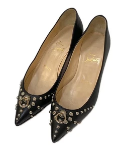 Christian Louboutin Pumps Damen Größe 34,5 Schwarz Leder - Bild 1 von 5